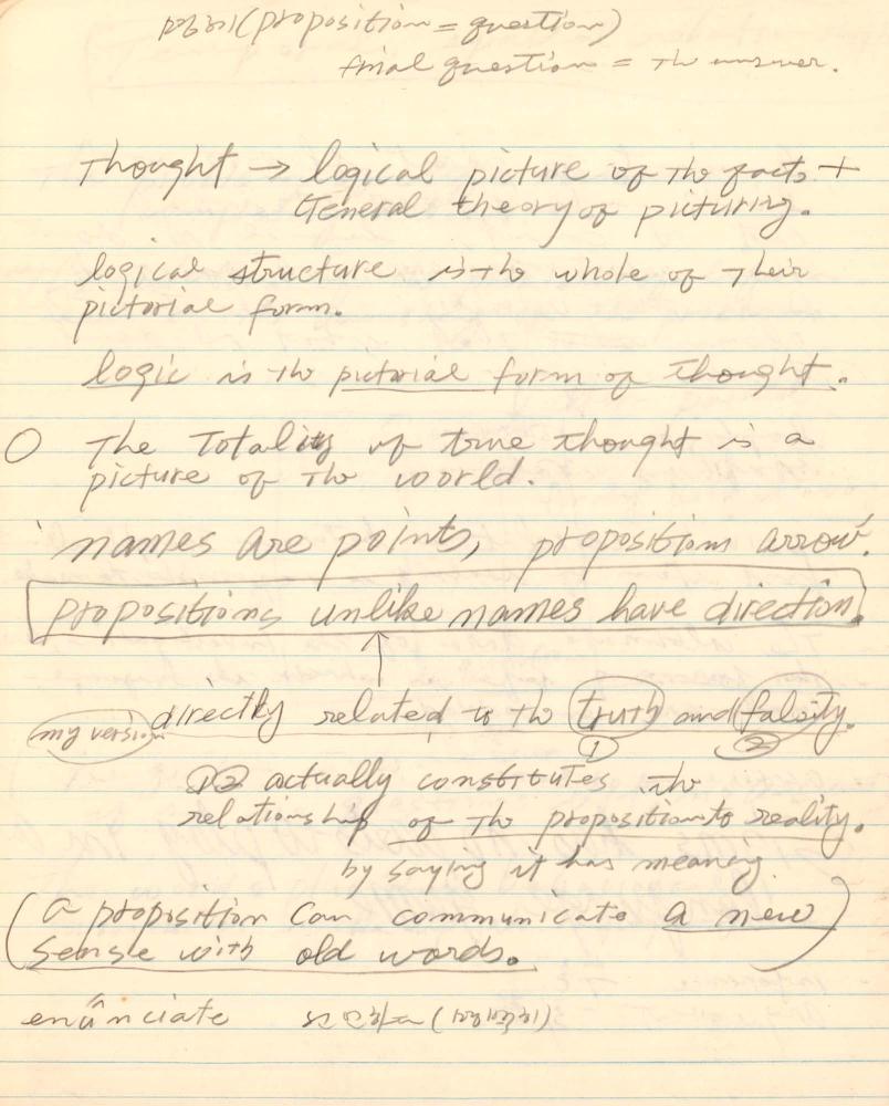 1977년 김차섭 구상노트 1