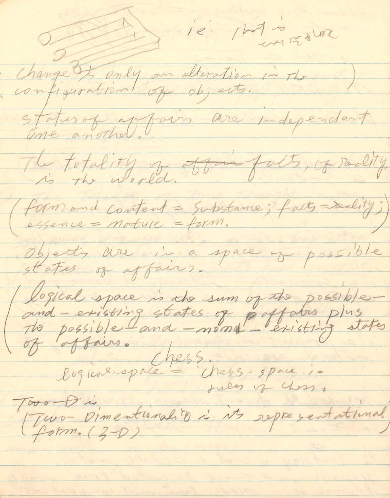 1977년 김차섭 구상노트 1