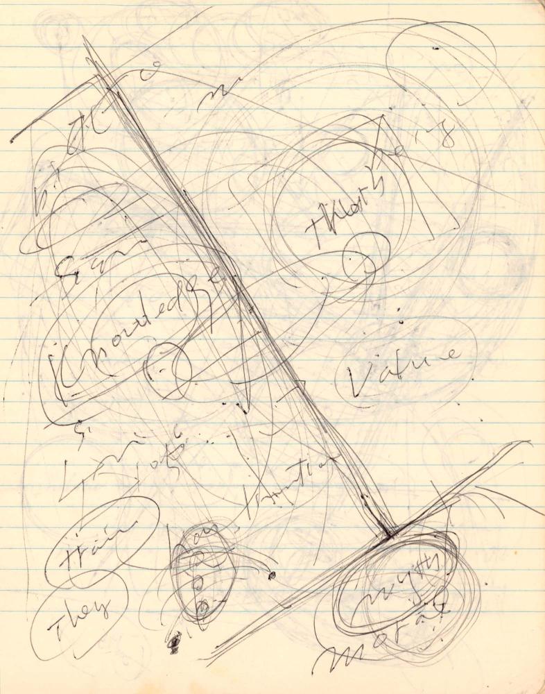 1977년 김차섭 구상노트 1