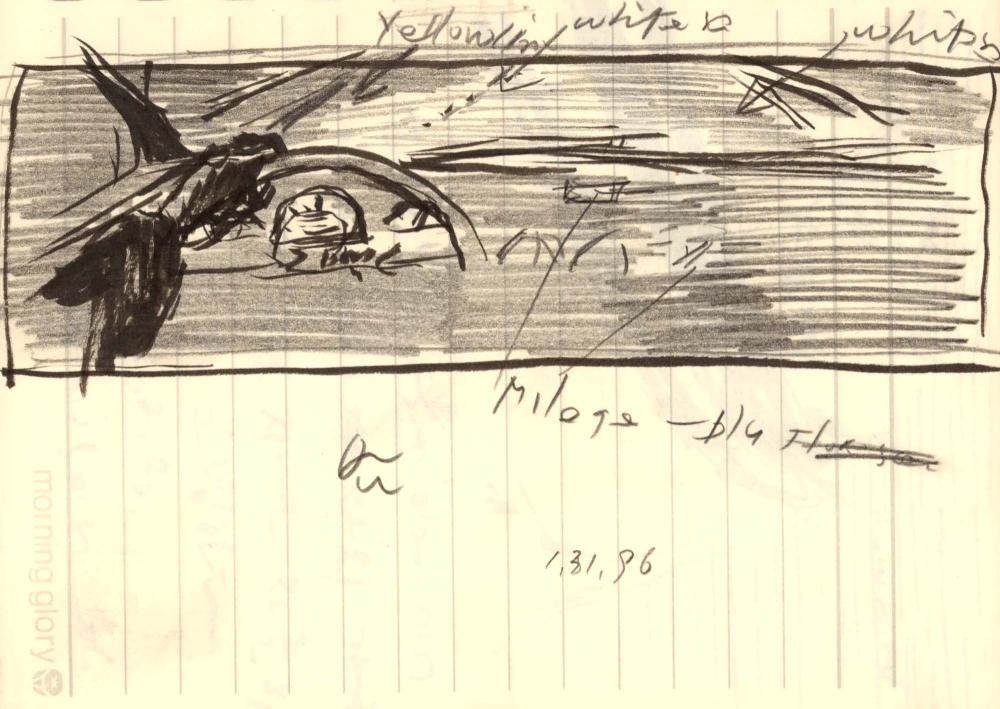 1996년 김차섭 구상노트 1