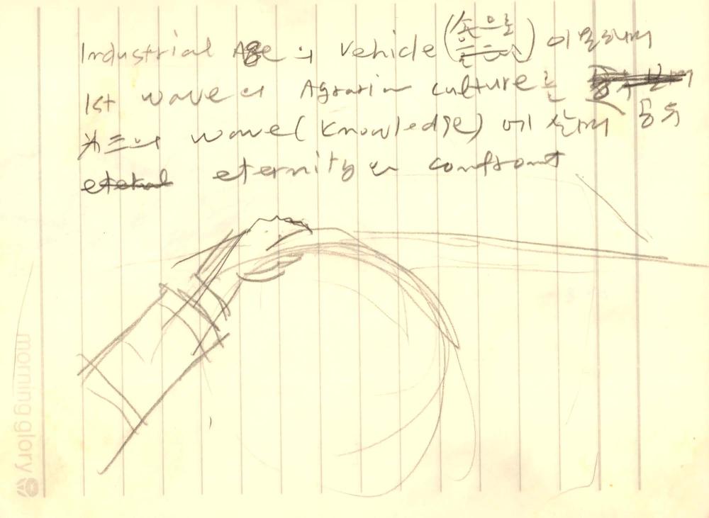 1996년 김차섭 구상노트 1