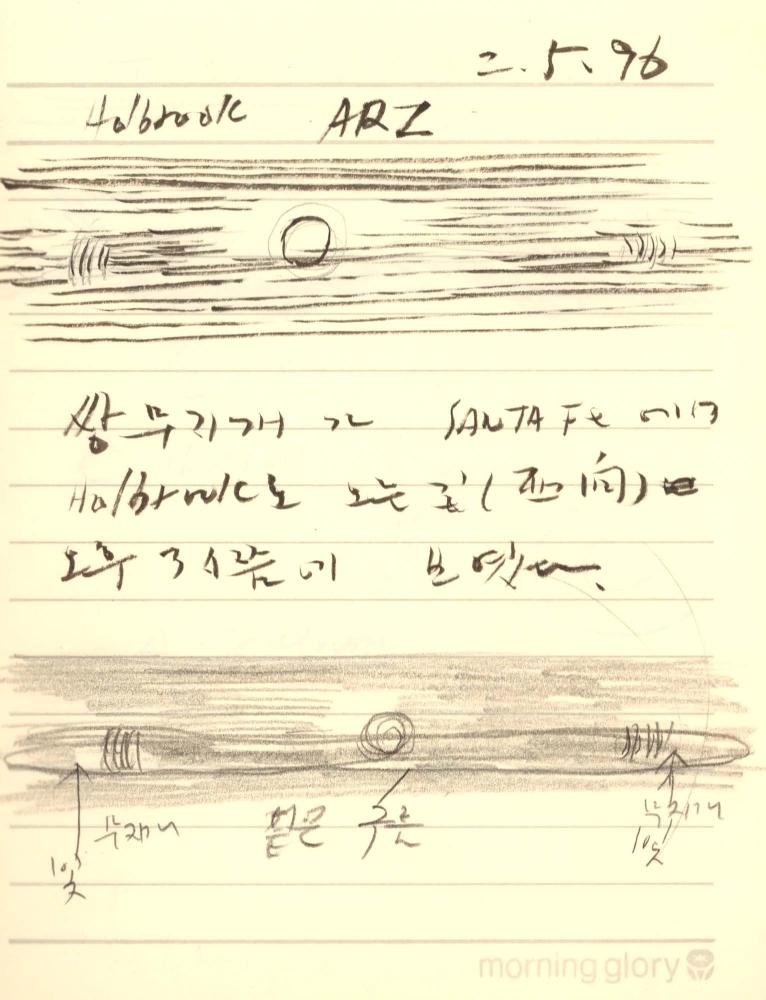 1996년 김차섭 구상노트 1