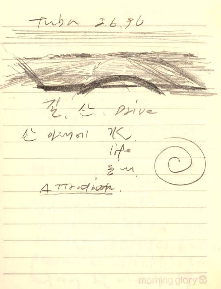 1996년 김차섭 구상노트 1