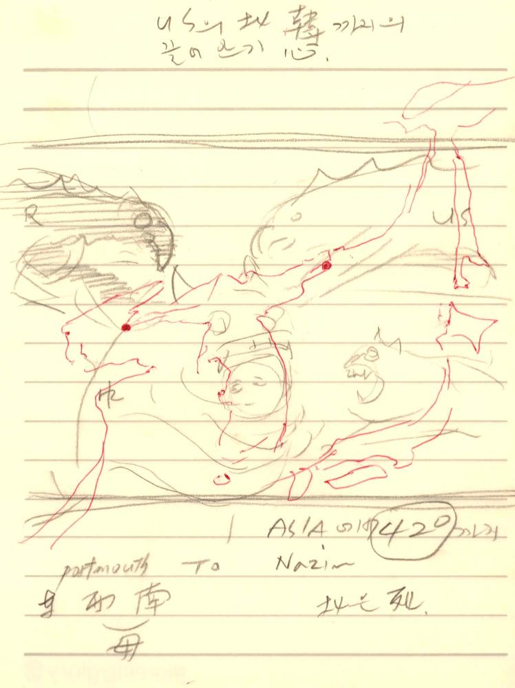 1996년 김차섭 구상노트 1