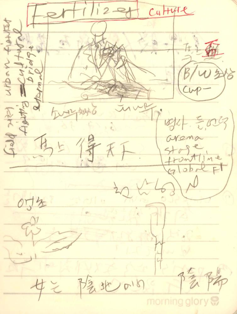 1996년 김차섭 구상노트 1