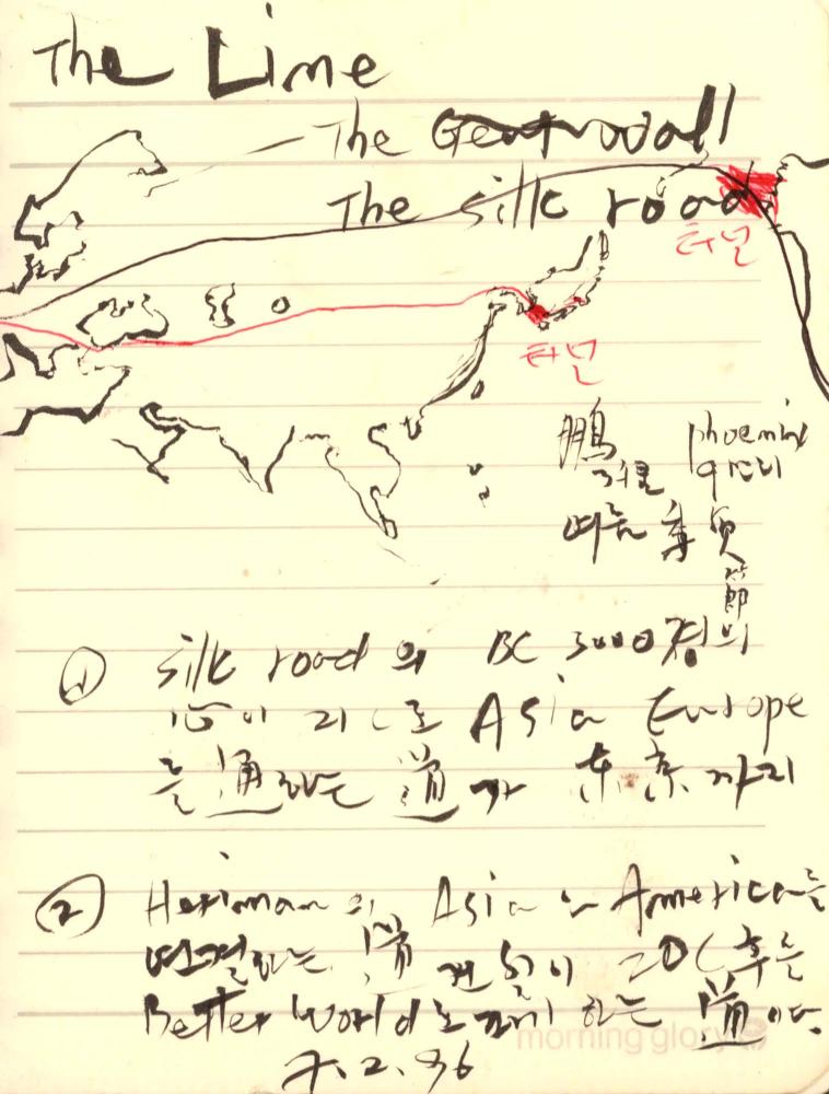 1996년 김차섭 구상노트 1