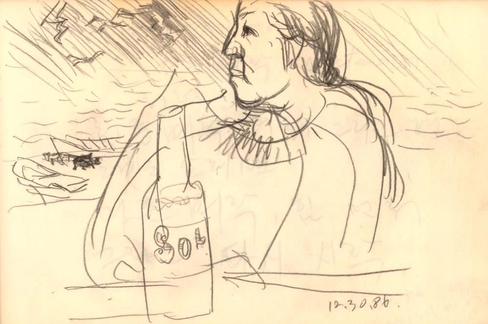 1987년 김차섭 구상노트 2