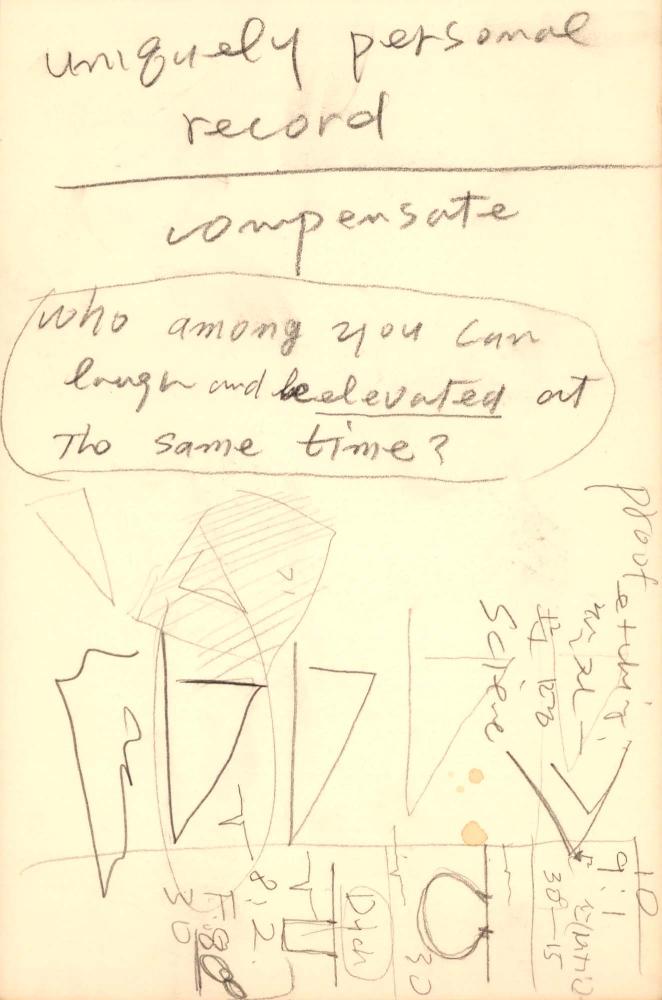 1987년 김차섭 구상노트 2