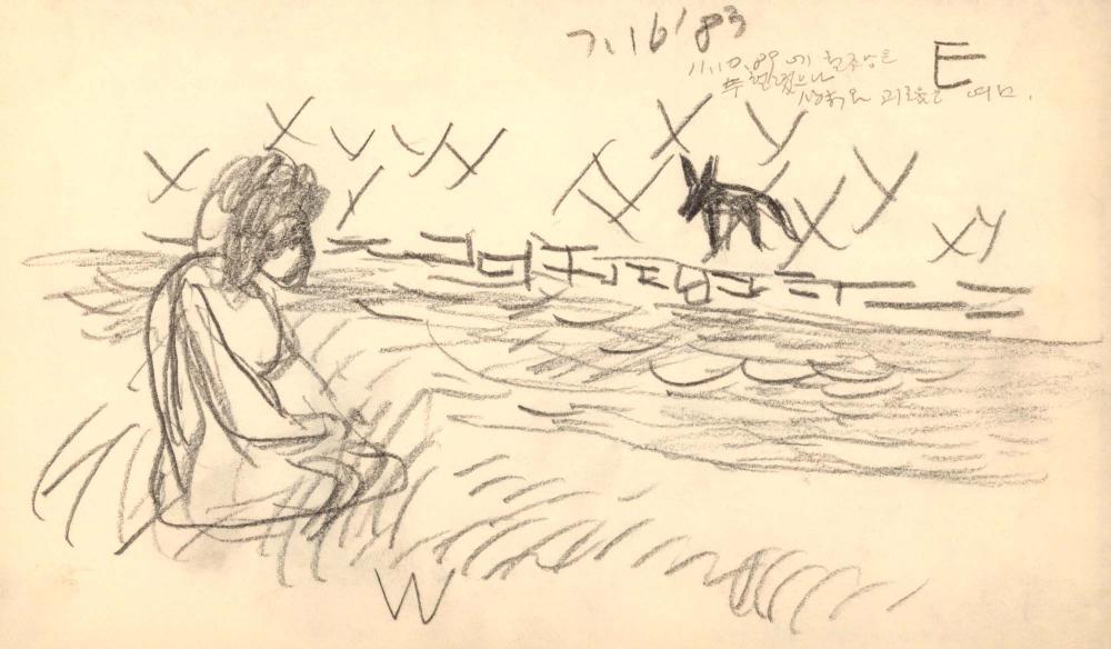 1983년 김차섭 구상노트 1
