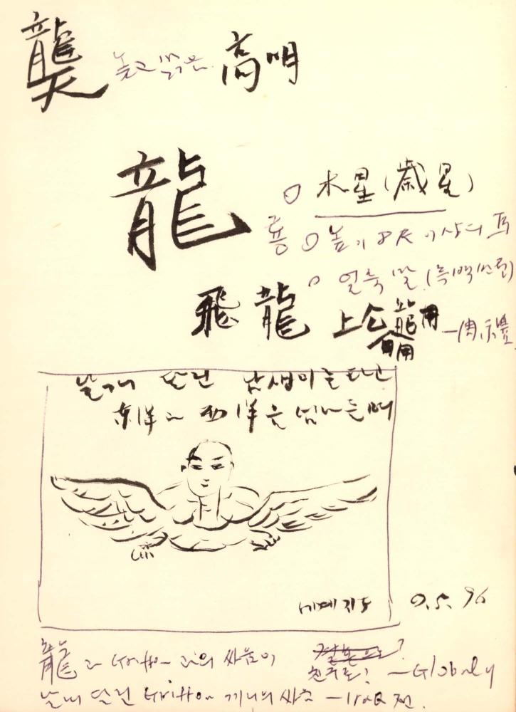 1996년 김차섭 구상노트 2