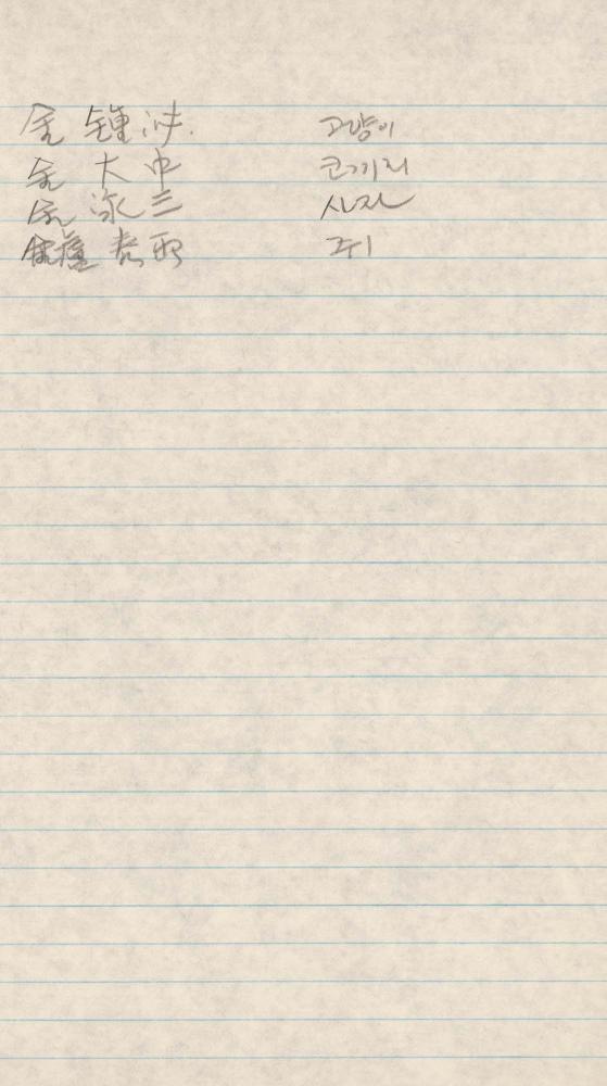 1989년 김차섭 구상노트 1 6