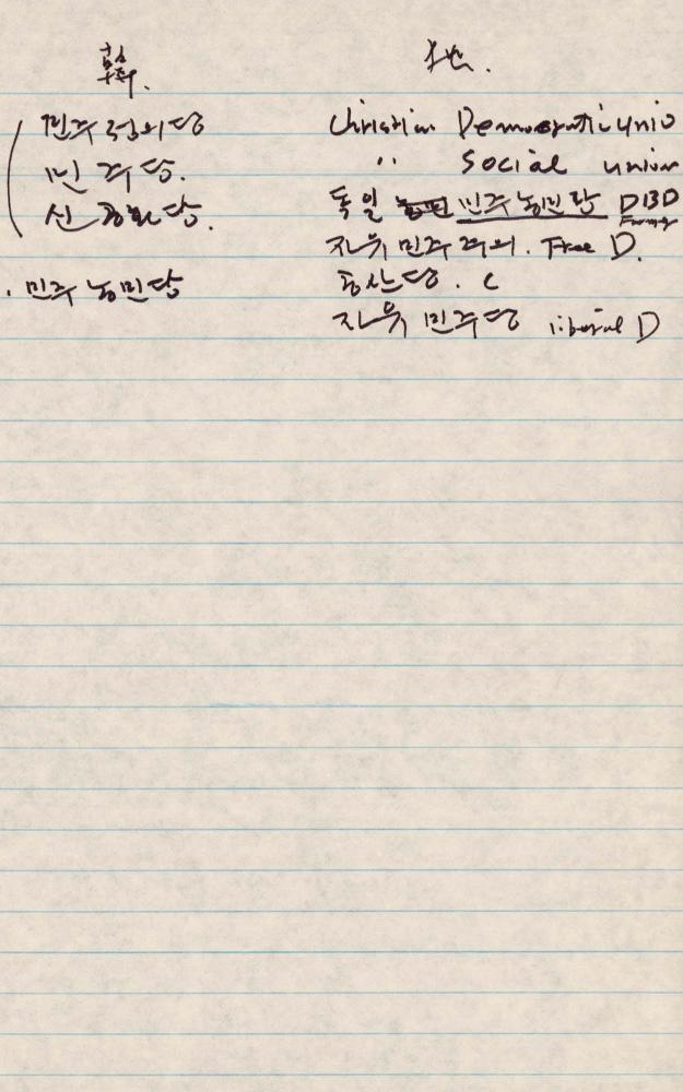 1989년 김차섭 구상노트 1