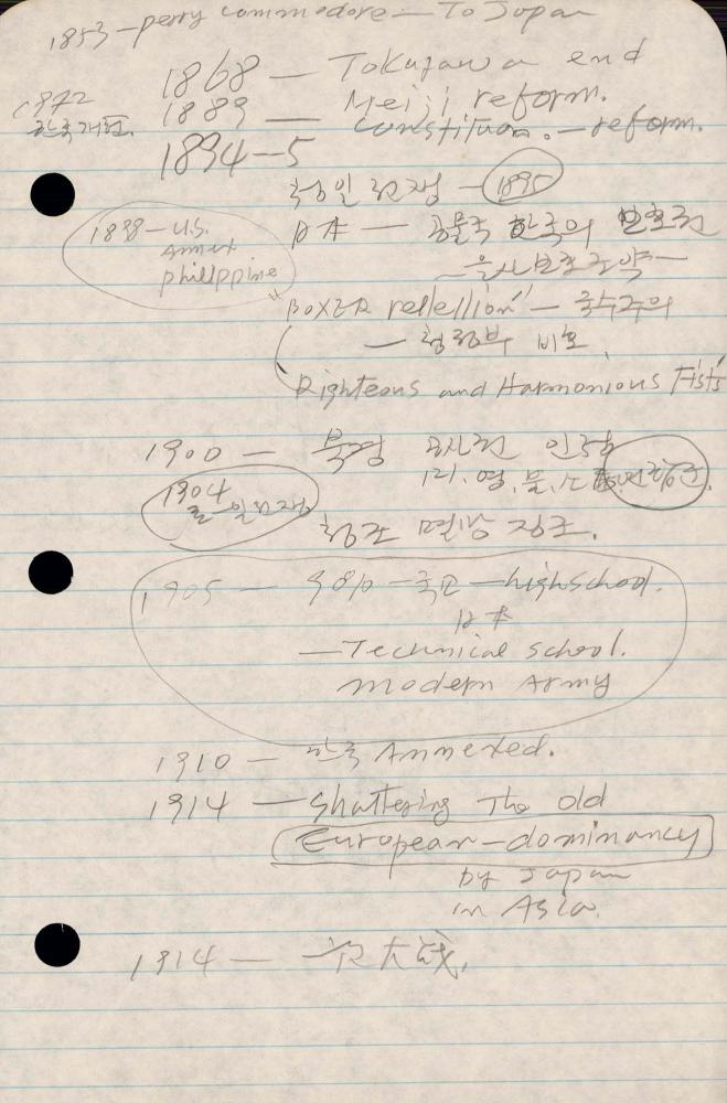 1989년 김차섭 구상노트 1