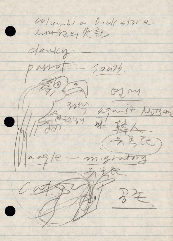 1989년 김차섭 구상노트 1