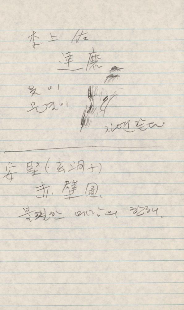 1989년 김차섭 구상노트 1