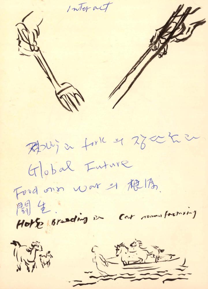 1993년 김차섭 구상노트 1