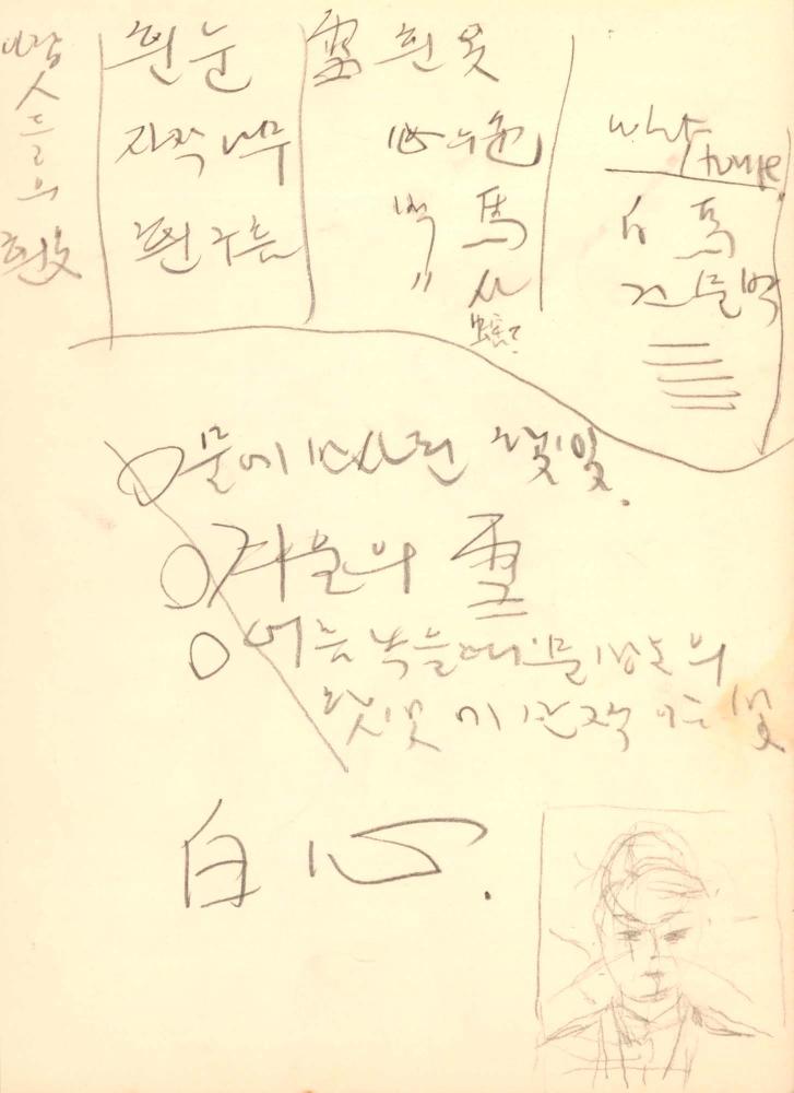 1993년 김차섭 구상노트 1