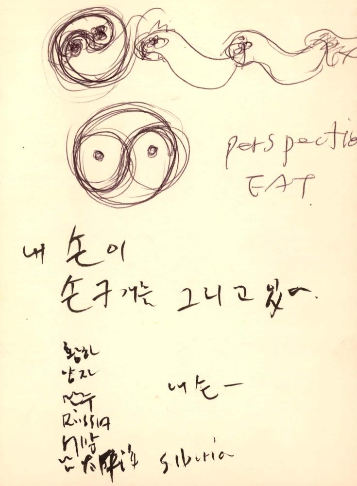 1993년 김차섭 구상노트 1
