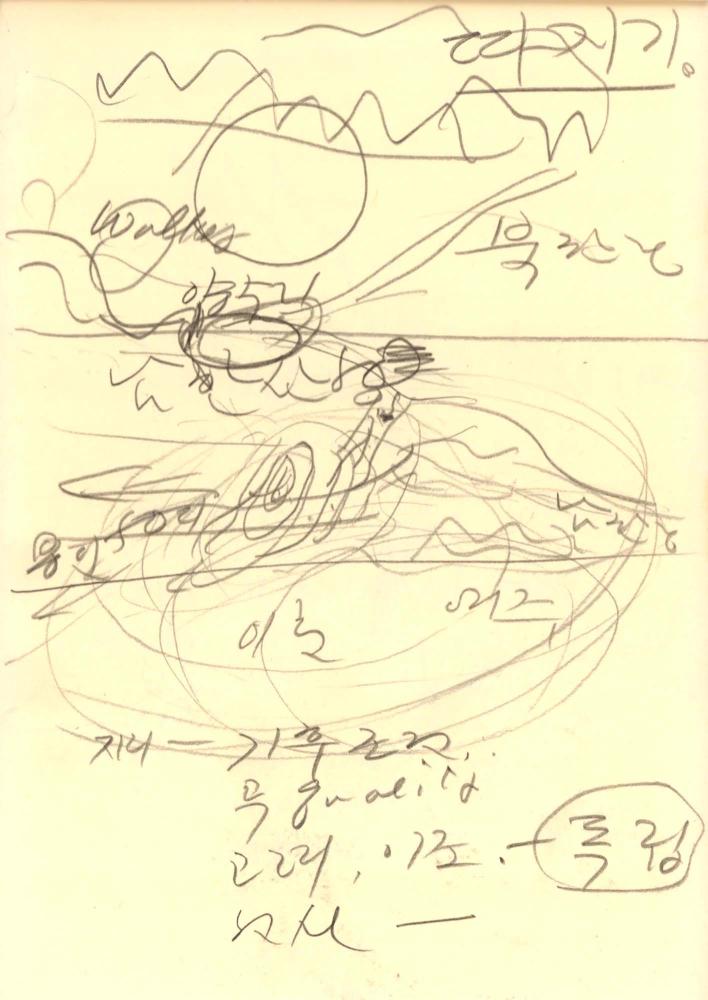 1988년 김차섭 구상노트 1 8