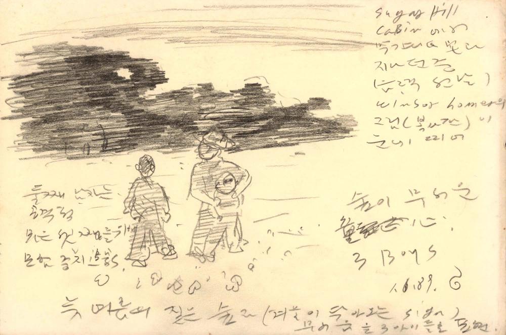 1986년 김차섭 구상노트 2