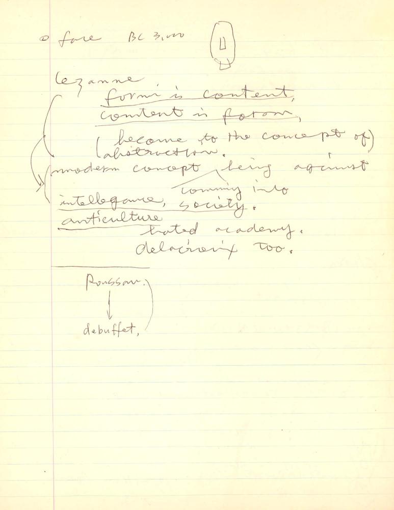 1975년 김차섭 구상노트 1