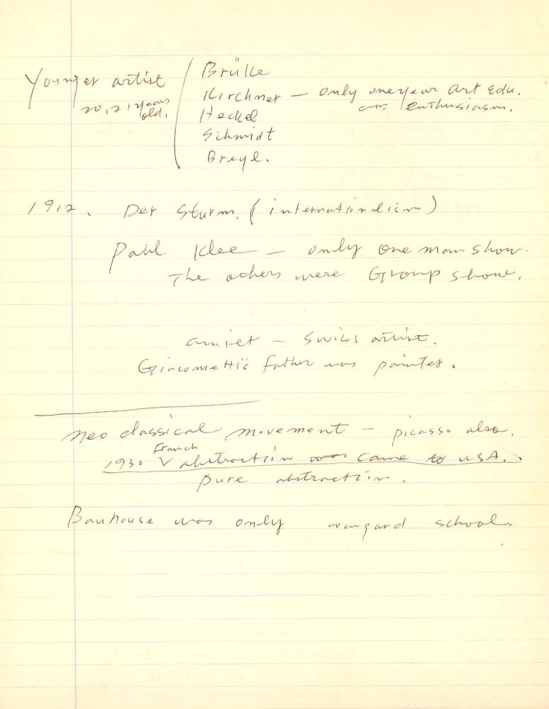 1975년 김차섭 구상노트 1