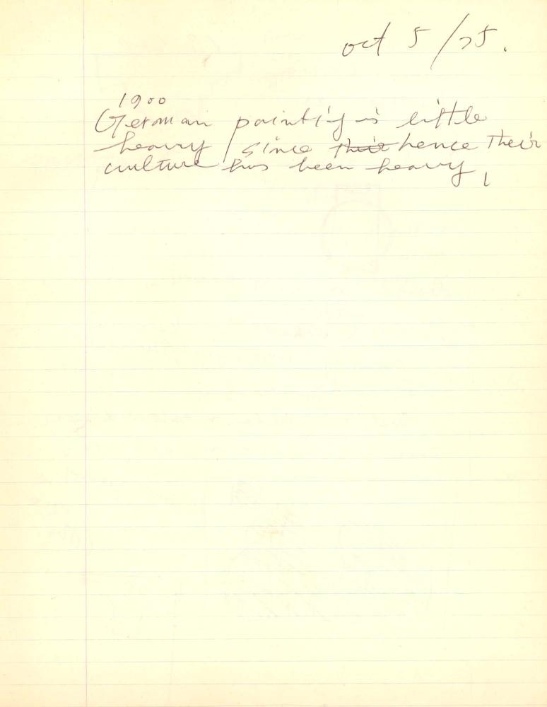 1975년 김차섭 구상노트 1