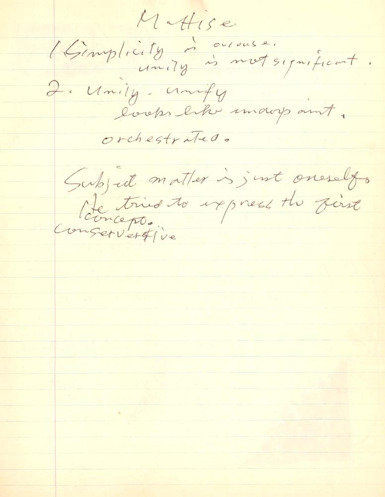 1975년 김차섭 구상노트 1