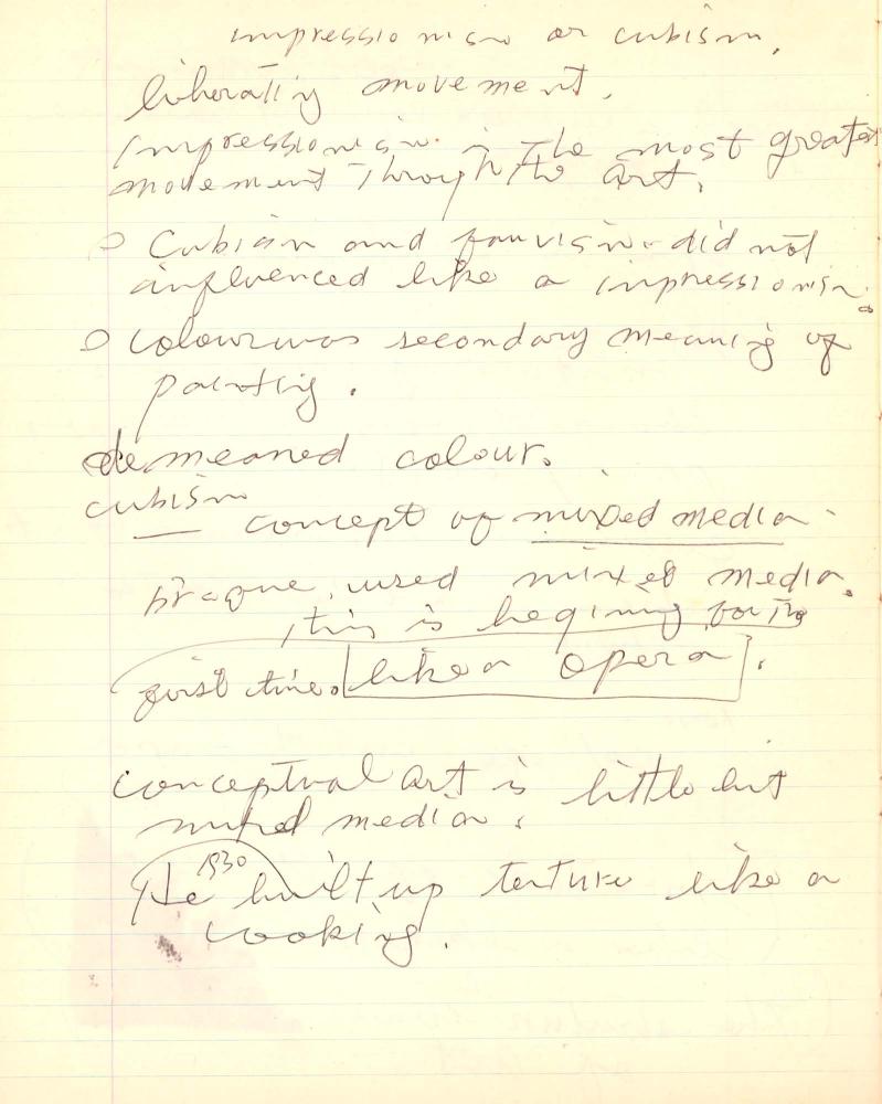 1975년 김차섭 구상노트 1