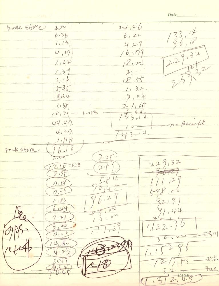 1975년 김차섭 구상노트 2