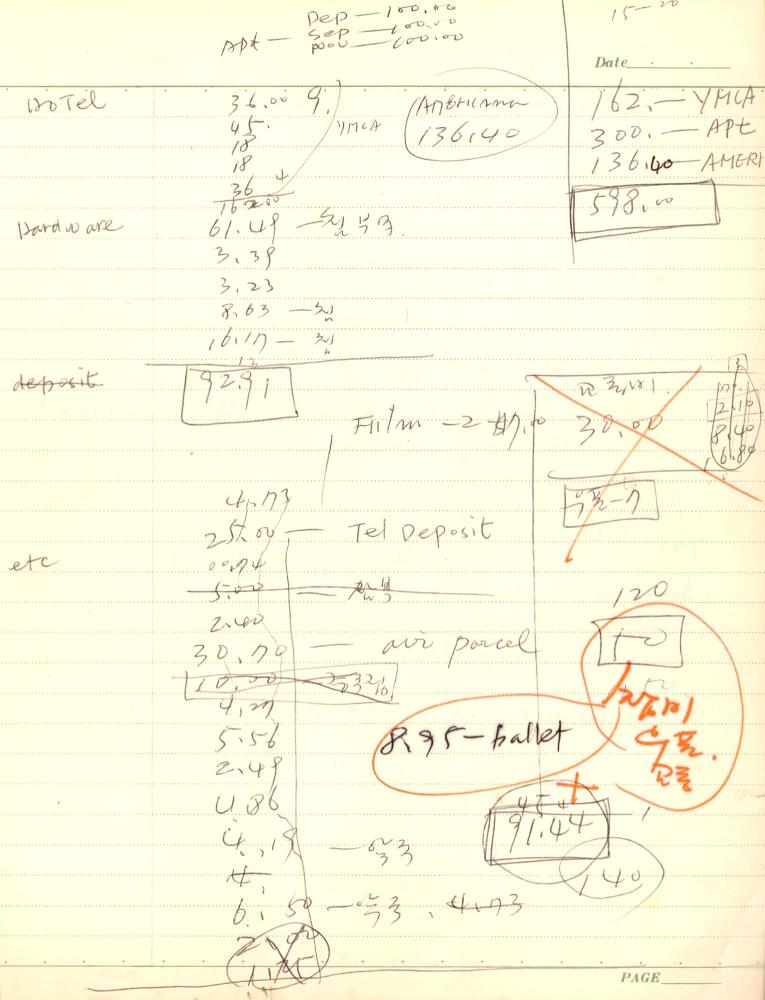 1975년 김차섭 구상노트 2
