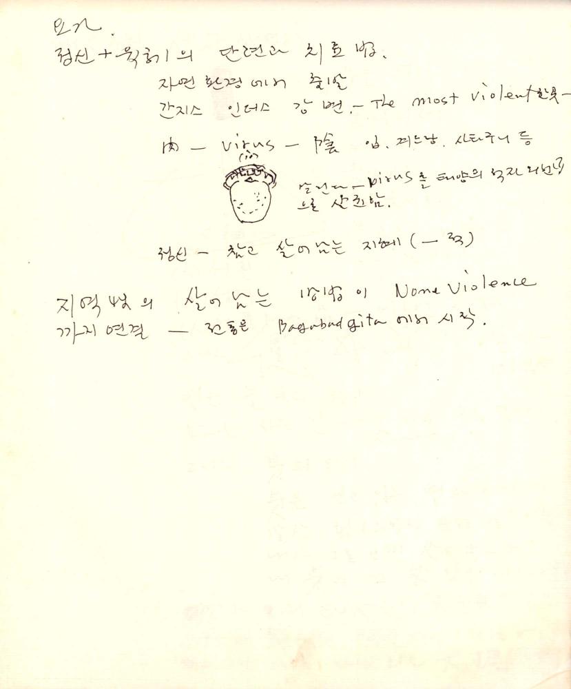 1988년 김차섭 구상노트 9