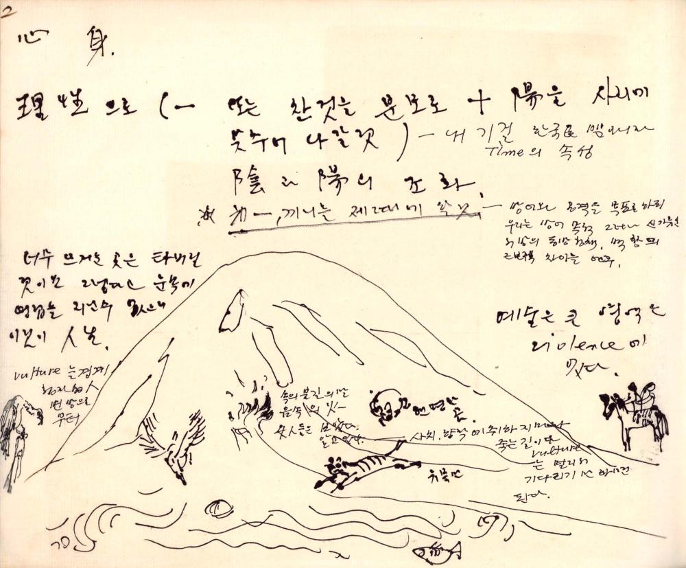 1988년 김차섭 구상노트 9