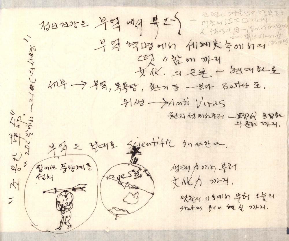 1988년 김차섭 구상노트 9