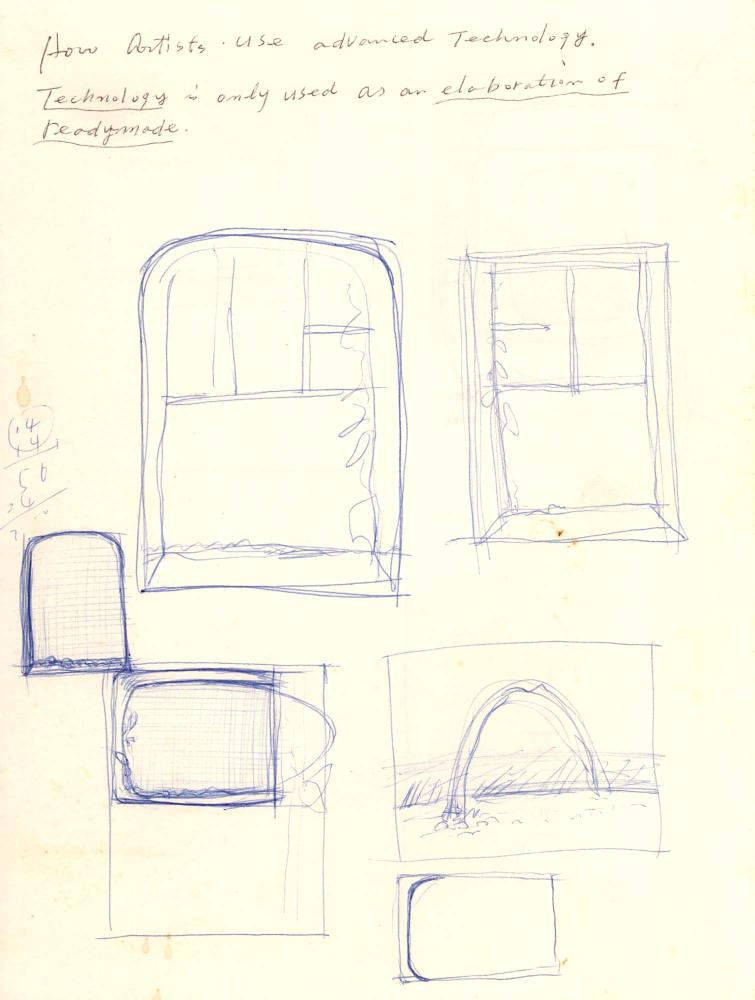 1977년 김차섭 구상노트 2