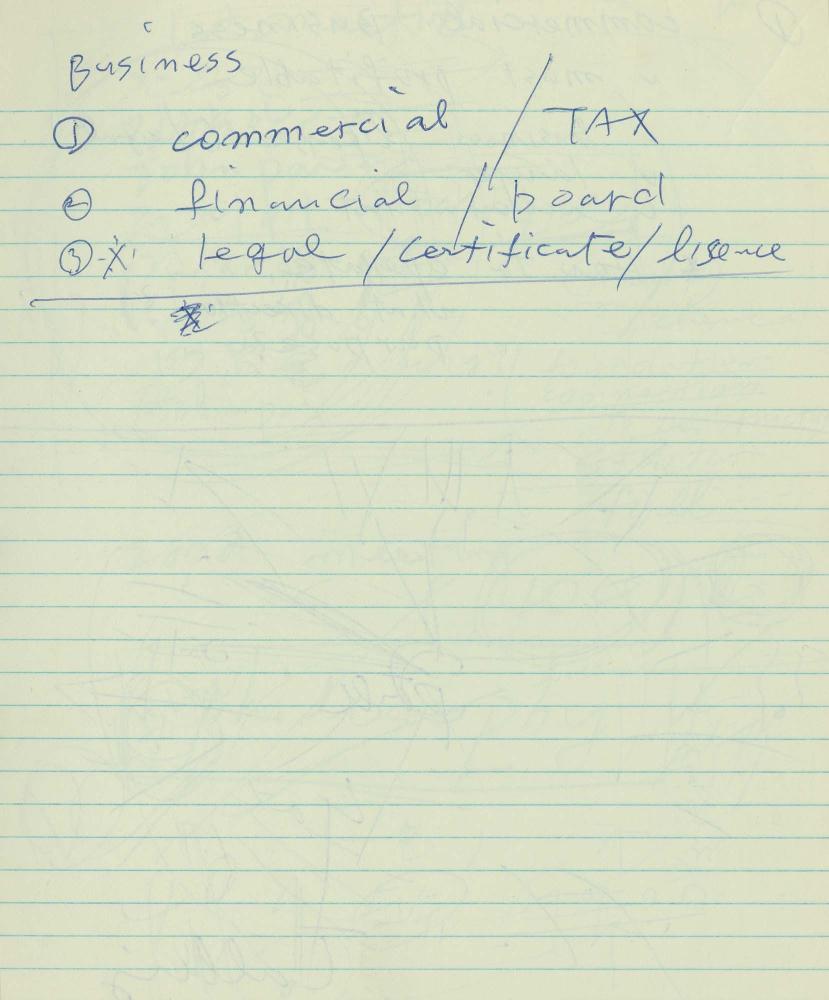 1985년 김차섭 구상노트 1 5