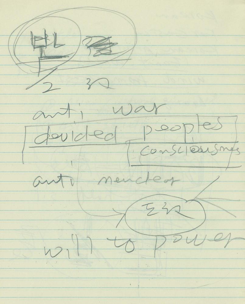 1985년 김차섭 구상노트 1