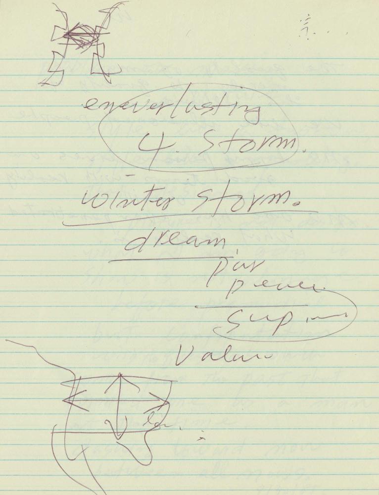 1985년 김차섭 구상노트 1