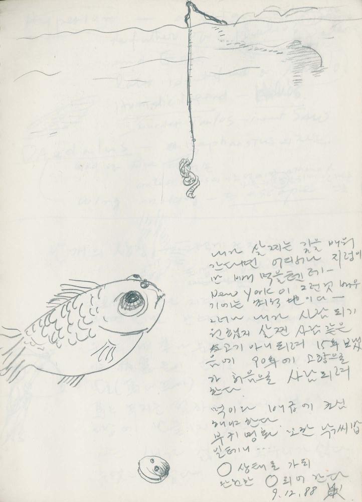 1988년 김차섭 구상노트 2