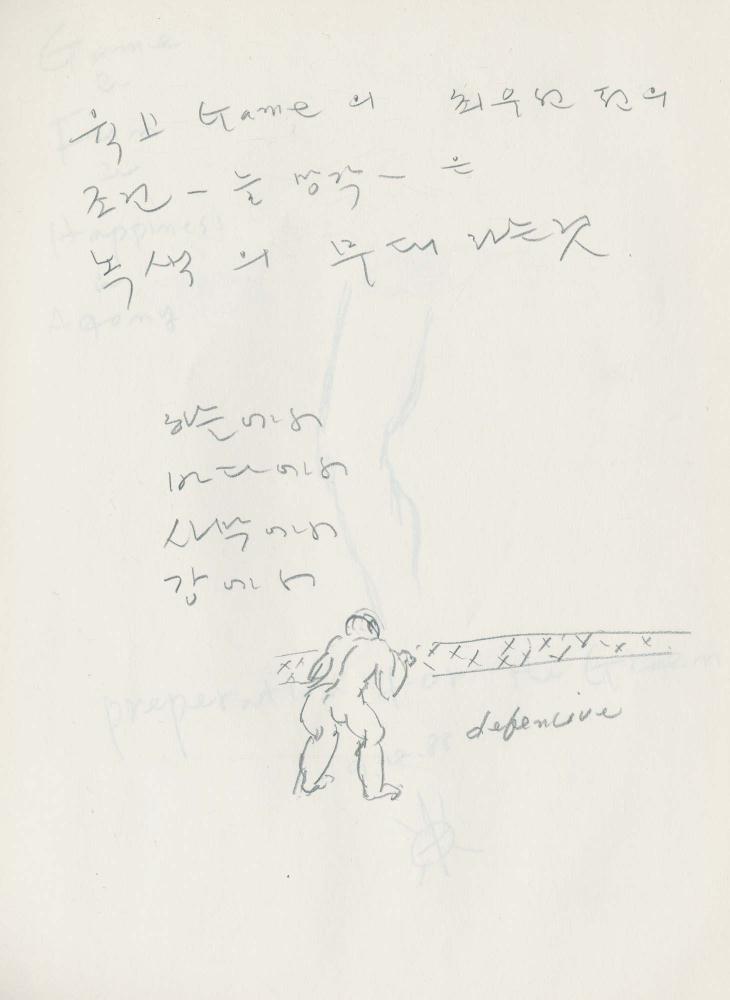 1988년 김차섭 구상노트 2