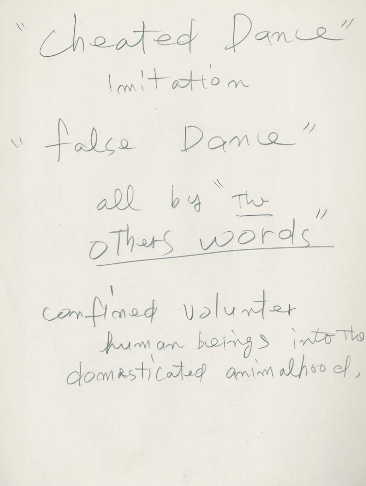 1988년 김차섭 구상노트 2