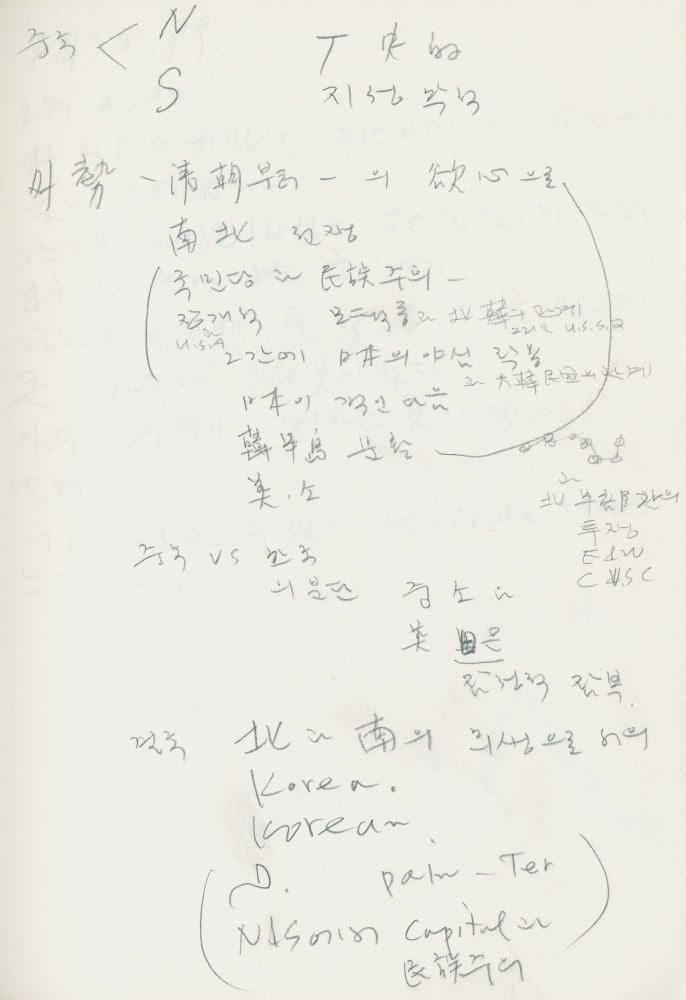 1989년 김차섭 구상노트 2