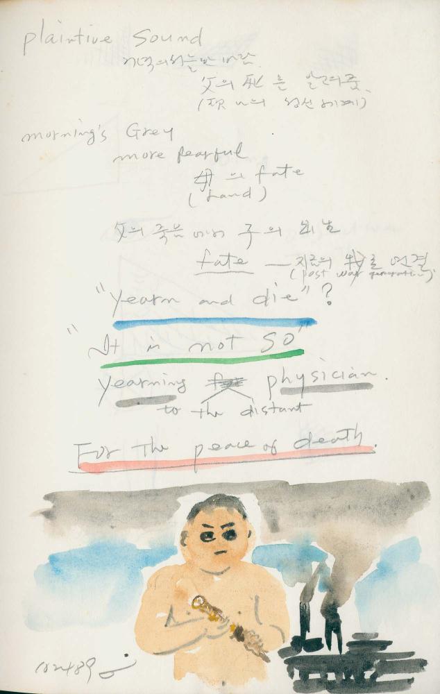1989년 김차섭 구상노트 2