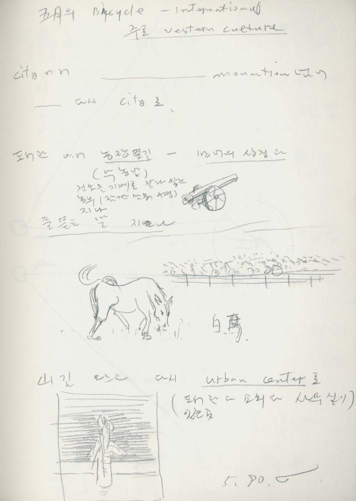 1989년 김차섭 구상노트 2
