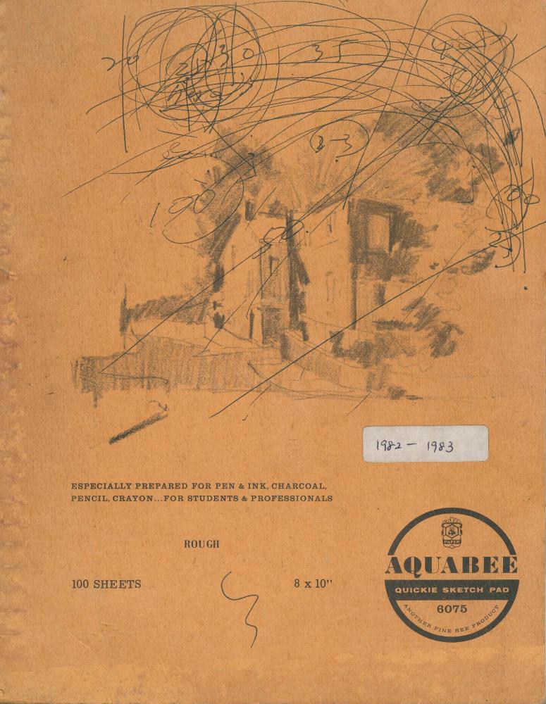 1982년부터 1983년까지 김차섭 구상노트 1 1
