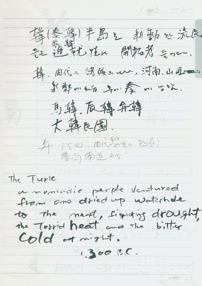 2002년 김차섭 구상노트 1 7