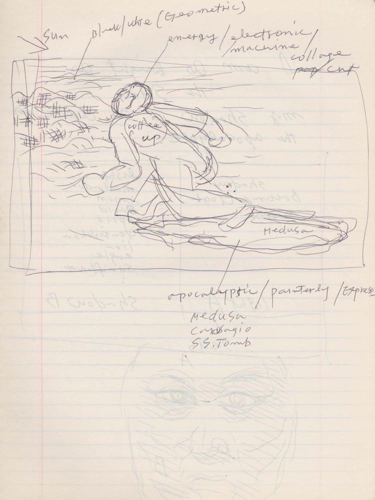 1984년부터 1986년까지 김차섭 구상노트