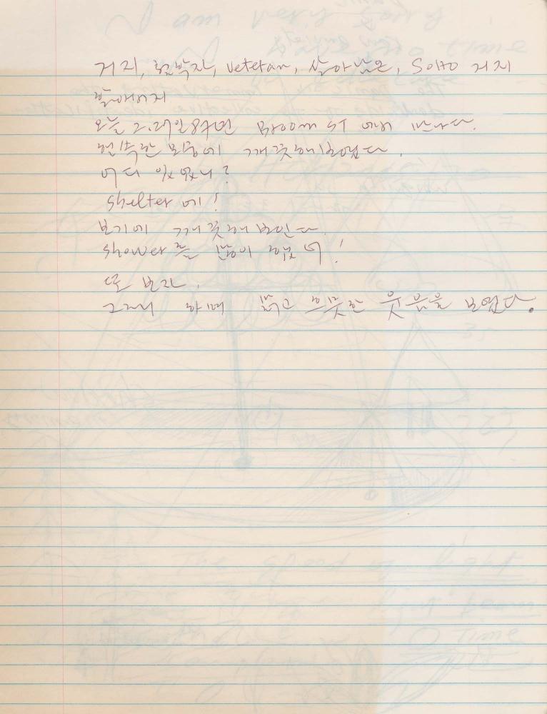 1988년 김차섭 구상노트 10