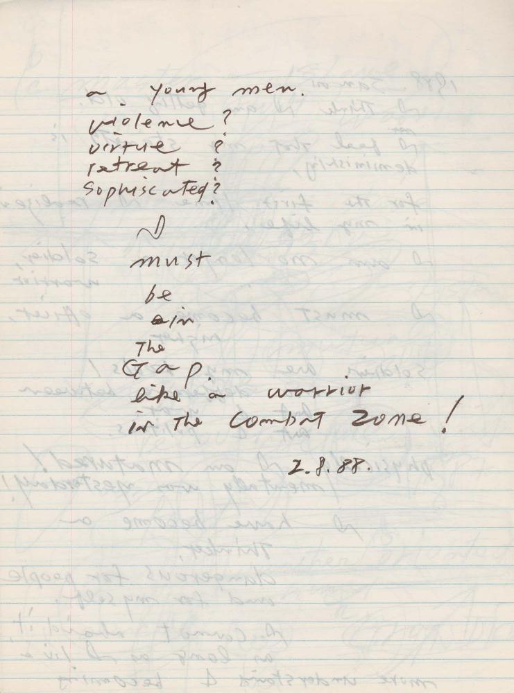 1988년 김차섭 구상노트 10