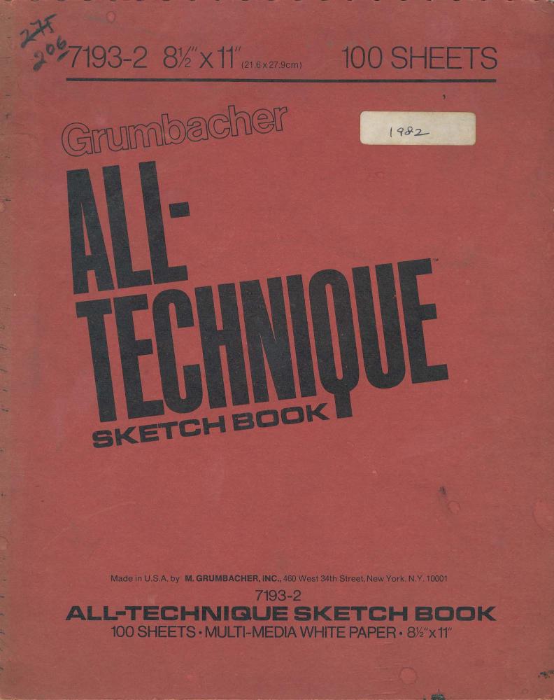 1982년 김차섭 구상노트 2 1